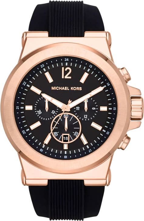 michael kors mens map dial men black|Amazon.com: Michael Kors MK8184 Men's Classic .